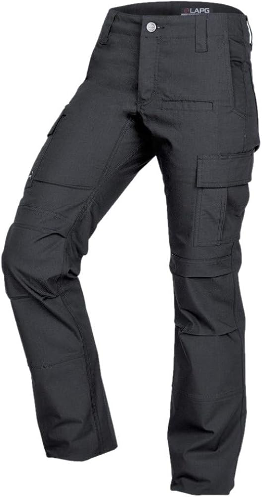 LA Police Gear Women's Mechanical Stretch Ops Tactical Cargo Pants: Clothing