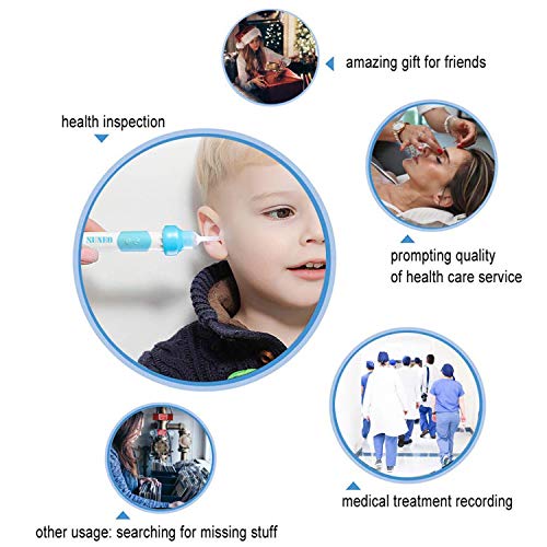 Reazeal New Ear Wax Vacuum Removal Kit, Ear Cleaner Electric Earwax Removal Tools for Adults and Kids, Safe Remover Vibration Removal Cleaning Easy Painless Tool - Thumbnail 6