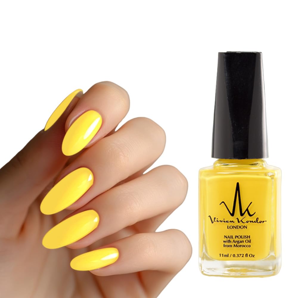 Vivien Kondor Vegan Friendly Argan Care Nail Polish (Bumble Bee)