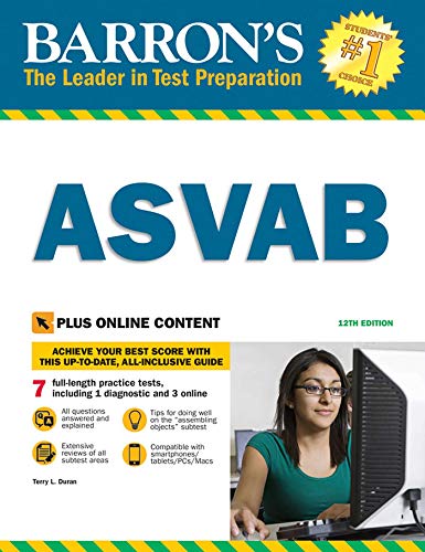 !BEST Barron's ASVAB with Online Tests<br />[Z.I.P]