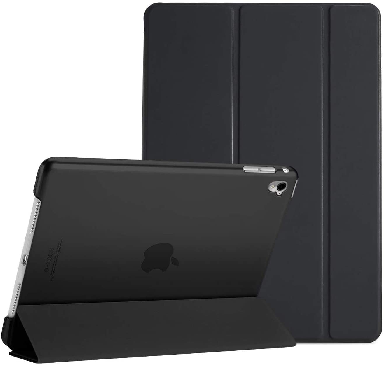 Magnetic Case For iPad 10.2 9/8/7th Generation 2021 2020 2019 Smart Cover With Auto Sleep Wake Function (Black)