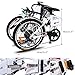20″ Folding Electric Bike with Removable Large Capacity Lithium-Ion Battery (36V 250W), Electric Bicycle 7 Speed Gear and Three Working Modes (White, 20 inch)thumb 2