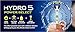 Wilkinson by Schick Hydro 5 Power Select, Black Edition Kit: 5 Refill Blade Cartridges + 1 Battery + 1 Razor