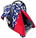 Kids N’ Such Peekaboo Baby Car Seat Cover Car Seat Canopy & Nursing Cover, Nautical