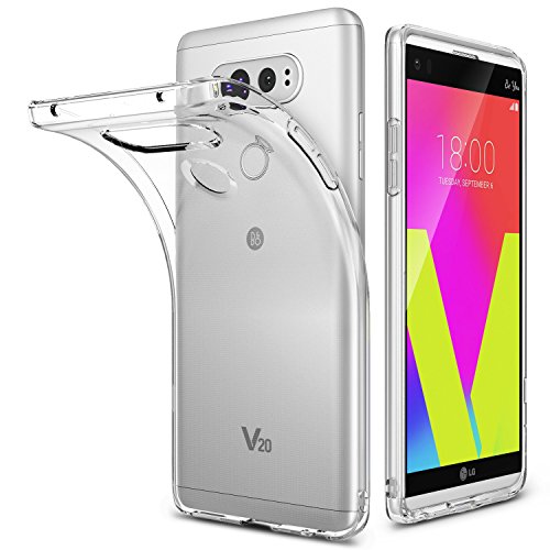 Ringke Air Compatible with LG V20 Case Ultimate Ergonomic Resilient Weightless as Air, Extreme Featherweight Supple TPU Scratch Resistant Sturdy Protective Cover for LG V 20 2016 - Clear