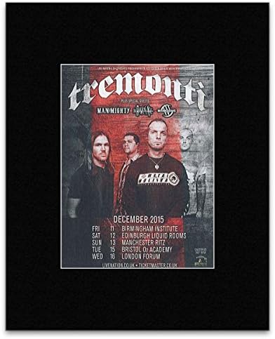 Tremonti - December 2015 Tour Dates Mini Poster - 25.4x20.3cm