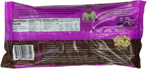 Equal Exchange Organic Bittersweet Chocolate Chips, 10 Ounce (Pack of 12)