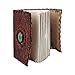 Stone Leather Journal Writing Notebook Diary with Lock Sketchbook for Men Women Blank Pages