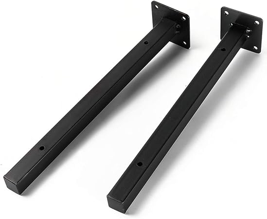 COPPIA Di Staffe Per Mensole In Ferro Rustico Impalcatura Antico Vintage 5" INDUSTRIAL GALLOWS Vecchie Staffe Per Scaffali Retrò Finitura In Ferro Antico - Italia - Foto 3