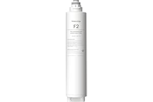 Waterdrop WD-F2 Filter, Replacement for WD-X8-Basic & WD-X8-Alkaline & WD-X12-Basic & WD-X12-Alkaline & WD-X16-Alkaline, 6-month Lifetime