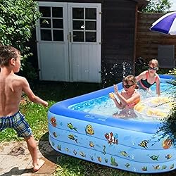 Inflatable Swimming Pool-TINKLE WELL Kiddie Pool