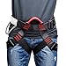 Weanas Thicken Climbing Harness, Protect Waist Safety Harness, Wider Half Body Harness for Mountaineering/Fire Rescuing/Rock Climbing/Rappelling/Tree Climbing primary