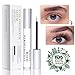 Natural Eyelash Growth Serum Enhancer Brow & Lash Serum Enhancing Formula & Rapid Brow Serum Growth Treatment for Longer, Thicker Eyelashes and Eyebrows 5ML