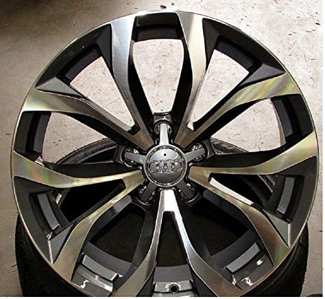 19" AUDI A4 A5 A6 S4 S5 S6 S LINE Wheels 5X112 Gunmetal Machined Face