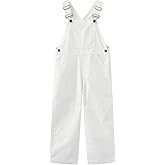 GRANDWISH Girls Overalls/Shortalls, 3-12 Year-Old Girls Overall Shorts, Kids Denim/Canvas Overalls/Short Overalls