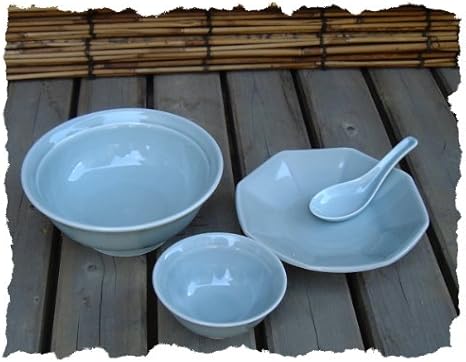 Amazon ありそで なかったこのセット ラーメン チャーハン レンゲ スープセット青磁 れんげ オンライン通販