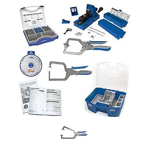 Kreg Pocket Hole Jig Projects kit K5MS SK03 KTC55 KHC-RA MD-CAB01 SSW KHC6
