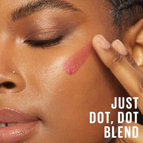 New York Sunkisser Blush, Flüssiger Blush für sonnengeküssten Glow, Mit lichtreflektierenden Perlen und Pigmenten, Zartschmelzende Formel mit Vitamin E, 08 City Sizzle, 4,7 ml