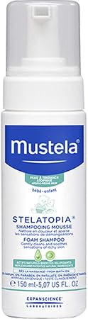 mustela stelatopia foam shampoo