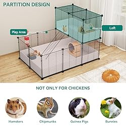 YITAHOME Guinea Pig Cage with Liner, 41x28x28 Inch