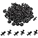 uxcell 100 Pcs 8mm Hole Plastic Screw in Fastener Rivets Retainer Clips