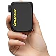anoutway Tiny Pump Rechargeable Electric Bicycle Air Pump, Max 120 PSI,Mini Bike Tire Pump Auto Stop, with Presta and Schrader Valve for E-Bike, Mountain Bike, City Bike and Road Bike