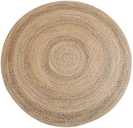 HUIDITAN Indoor Rug,Household Hand Made Round Jute Carpet Living Room Bedroom Floor Mat Beautiful Accessories (Size : 250cm)