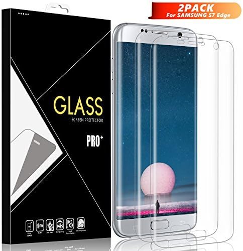 Loisa Galaxy S7 Edge Screen Protector [2 Pack], Full Coverage 3D PET Soft TPU Premium Screen Film with Lifetime Replacement Warranty for Samsung Galaxy S7 Edge