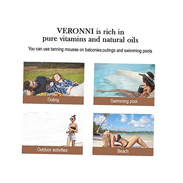 Artificial Tan Self Help Tanning Face Body Sunbed Lotion Cream Natural Tan Accelerator Bronze Beauty Improve Skin…