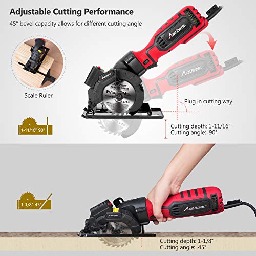 Avid Power Circular Saw, 4-1/2\
