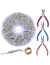 Supla   Anillos abiertos para hacer joyas, 0.157 p