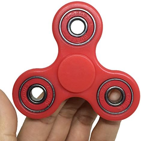 EDC Toy Anti-Anxiety Hand Spinner - Stress Reducer Relieves Toy - For Wisdom and Attitude people (Red)