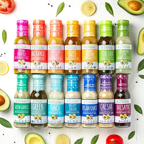 Primal Kitchen Sesame Ginger Vinaigrette & Marinade Salad Dressing made