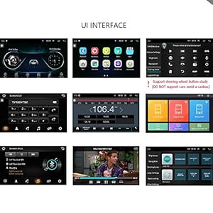 CAMECHO 10 Pollice Android Autoradio GPS Navi 2 Din Bluetooth Autoradio Touch Screen WIFI FM Ricevitore Mobile Mirror… - immagine 7