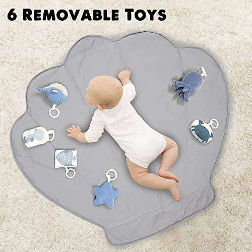 Washable Baby Gym Activity Center with Play Mat, Early Development