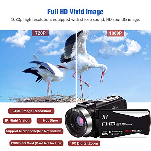 1 Camcorder+Camera+Vlogging+Digital+Control