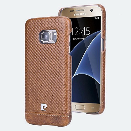 Capa Samsung Galaxy S7 Pierre Cardin Original Couro Legitímo Marrom