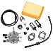 Hipa Carburetor with Air Filter Primer Bulb Fuel Repower Kit for STIHL FS120 FS200 FS250 FS300 FS350 FR350 FR450 FR480 String Trimmer