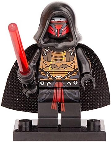 Darth Revan Star Wars Minifigure Building Block Toy - Compatible Mini Action Figure - Interchangeable Superhero Building Kit by Hatber Toys