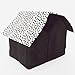 Luxury High End Double Pet House Dog Cat Little House Bed Pets Coffee