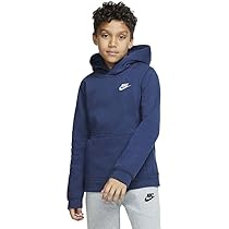 Amazon.com: Nike Boys NSW Pull Over Hoodie Club Youth Kids