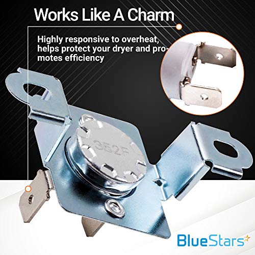 3387747 & 279973 Dryer Heating Element With Dryer Thermal Cutoff Fuse