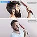 Beard Straightener Brush Comb for Men, Ergonomic Beard Brush Straightening Electric, Beard Heated Brush Hot Comb, Beard Hair Iron Straightener Comb Styling Brush