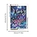 FUNISFUN 2 Pack 5D DIY Diamond Painting Paint by Numbers Kits for Adults Beginner Full Drill Embroidery Love Story Pictures for Home Living Room Wall Decoration