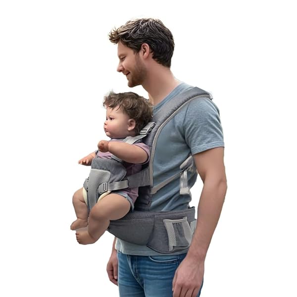 EBRSPN MULTIFUNCTIONAL LIGHTWEIGHT BABY STRAP CARRIER FOR DAD...