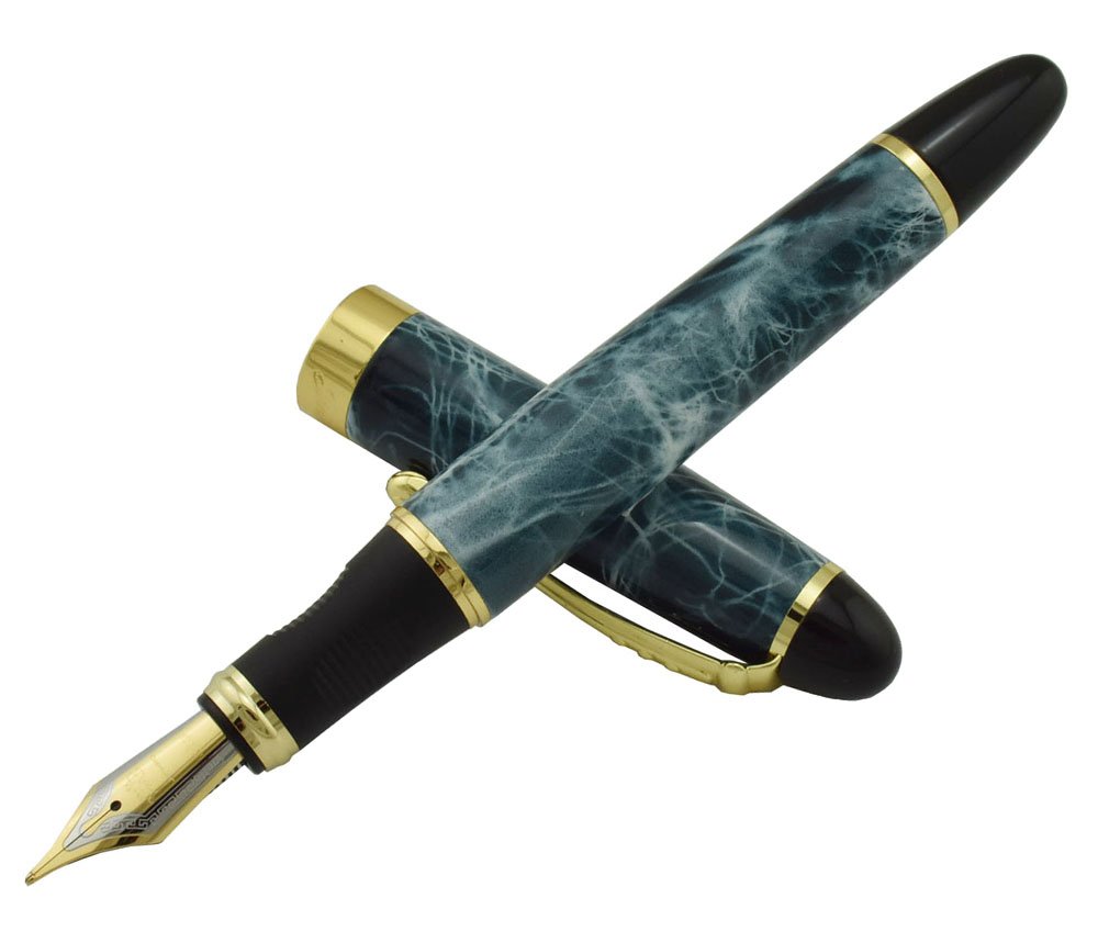 Jinhao 450 Fountain Pen Medium Nib Size, Sky Blue