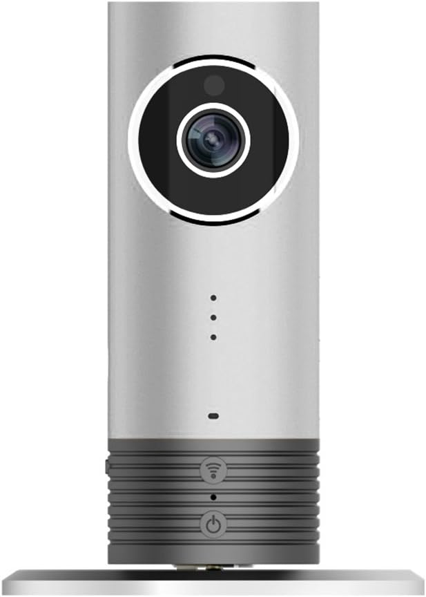 Clever Dog Wireless 3G＆WiFi Camera Support 3G SIM Card,Work Through 3G SIM Cellular Data Automatically While Without WiFi,Surveillance Security Camera for iOS Android Ipad Smartphone (Silver)
