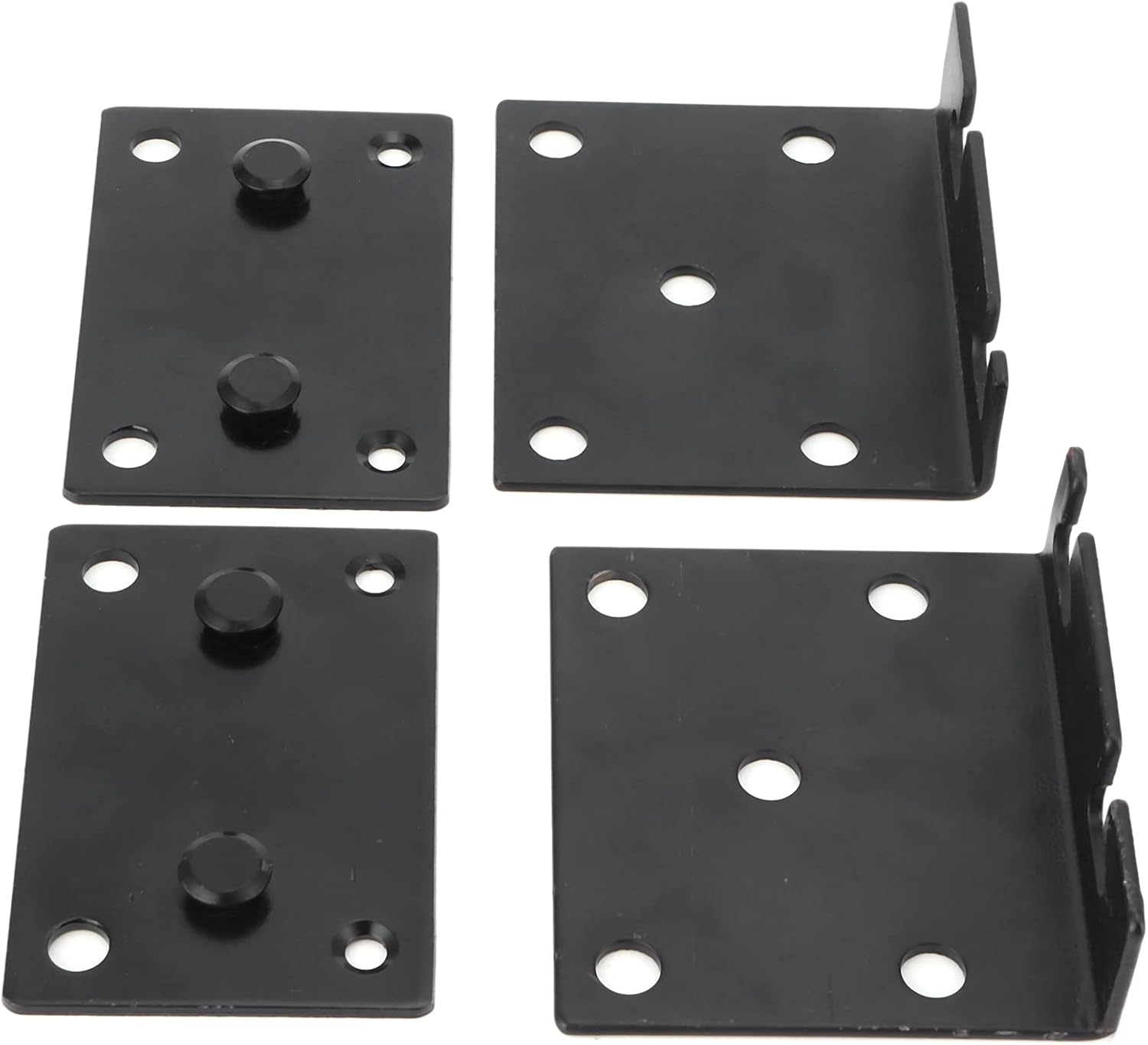 Hardware Bracket, Bed Hinge Wear‑Resistant 8x9cm/3.1x3.5in Iron