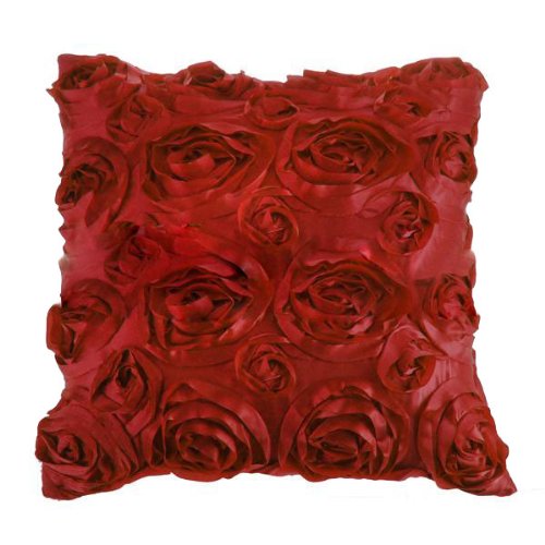 Floral Red Decorative Pillows