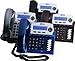 XBLUE X16 Small Business 8 Phone System Bundle - Six Outside Lines & Sixteen Phone Capacity - Includes Auto Attendant, Voicemail, Caller ID, Paging & Intercom